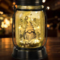 kyoryuger Gnome Gifts for Women/Men Gnome Lovers Solar Lantern Mom Birthday, Mothers Day, Dwarf Solar Funny Garden Decoration Outside for Yard, Patio,Backyard,Porch, Torches