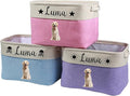 Personalized custom photo and name dog toy storage box A foldable pet supply basket Storage bins for pet clothes, toys, food and accessories are available for dogs, cats and other pets (Optional 1)