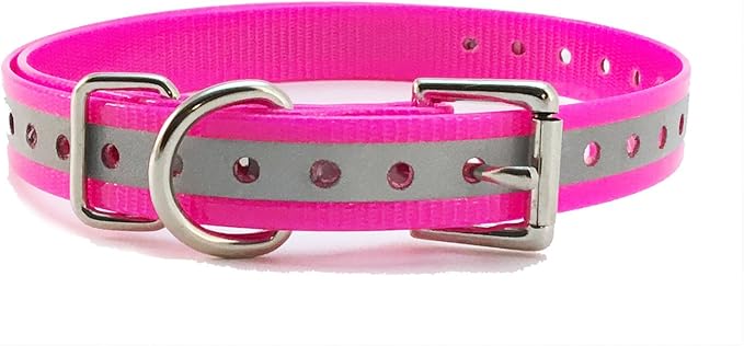 Universal 27 ½” X ¾” Replacement Band Strap for Dog Training Collar - Adjustable Waterproof TPU for Remote E-Collar, Static/Vibration Shock Trainer, Fits Most Bark Control & Obedience Devices