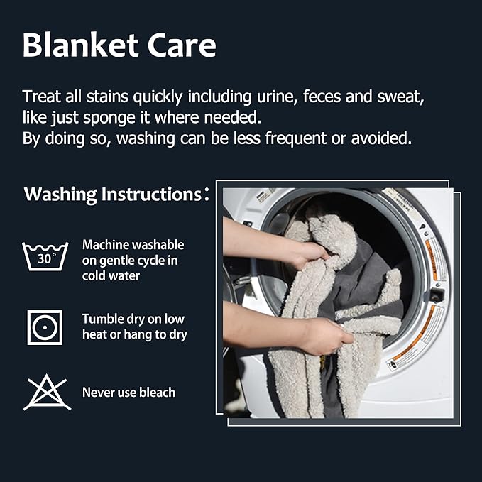 Kritter Planet Waterproof Dog Blanket, Reversible Water Proof Pet Blanket for Couch, Bed & Car, Washable Couch Covers for Medium Dogs - Protects Furniture from Fur, Dirt, and Accidents