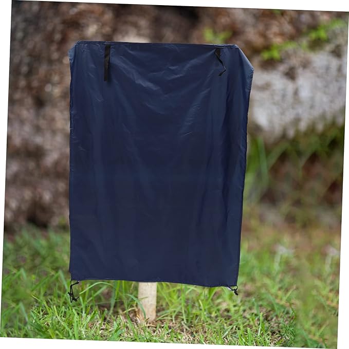 MERRYHAPY Outdoor Bird Cage Cover UV Sun Rain Protection for Parrots and Animals Lightweight Blue Dustproof Shield with Design for Use