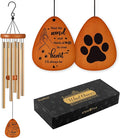 SteadStyle Pet Memorial Gifts for Dogs, Dog Memorial, Pet Memorial Wind Chime, Loss of a Dog Sympathy Gift, in Memory of Dogs Cats Gifts,Remembrance Bereavement Gift 25.5 in