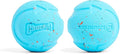 Chuckit! Rebounce Ball Dog Toy - Bouncy Fetch Balls for Dogs 20-60 lbs - Made from Durable Rubber - Outdoor Pet Toys - Size Medium - 2.5-inch Diameter - Pack of 2 - Blue