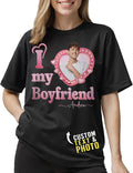 Custom Bootleg Rap Shirt with Photo Text, Vintage Custom Picture Shirt for Girlfriend, Boyfriend, Dad, Mom, Pet Lover Friend