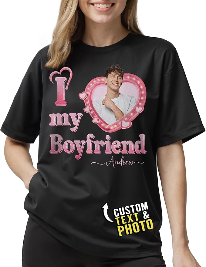 Custom Bootleg Rap Shirt with Photo Text, Vintage Custom Picture Shirt for Girlfriend, Boyfriend, Dad, Mom, Pet Lover Friend