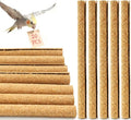 20-Pack Sanded Perch Covers for Parakeets - Bird Perchs Covers 7.5" L x 3/8" D Bird perches for Parakeets, Lovebirds, Parrotlets, Canaries and Other Small Birds (20pcs Small 7.5" L x 3/8" D)