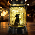 kyoryuger Dog Lover Gifts for Women/Mom/Grandma//Sister, Dog Butterfly Solar Lights Outdoor Hanging Dog Lanterns Fairy Lights, Puppy Decor for Yard Lawn Garden Patio