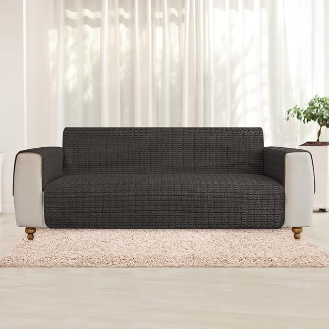 Muamar Dog Bed Cover Sofa Protector,Anti Slip Waterproof Sofa Covers for Living Room Couch Covers,Sofa Mat,Seat Cover, Dog Mat,Pet Pad for Furniture Bed Sofa Protector 1 Piece (60x82 inch, Coffee)
