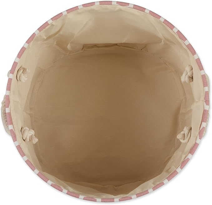Bone Dry 6192 Pet Storage Collection Lattice Paw Print, Medium Round, Rose