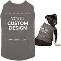 Apparelyn Custom Dog Shirt Design – Dog T-Shirt with Logo, Text or Image Print Custom Clothes for Dogs