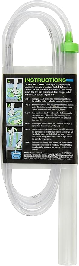 Python Pro-Clean Aquarium Gravel Washer & Siphon Kit, Small