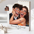 NAZENTI Custom Photo Building Block gifts for Valentines, Personalized Couple Photo Caricatures Block for Him Husband, Couple Puzzle Gift, Birthday Present For Her, Home Decor with Image