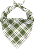 ARING PET Cotton Dog & Cat Bandanas - Triangle Bibs Scarf for Small to Large Dogs and Cats