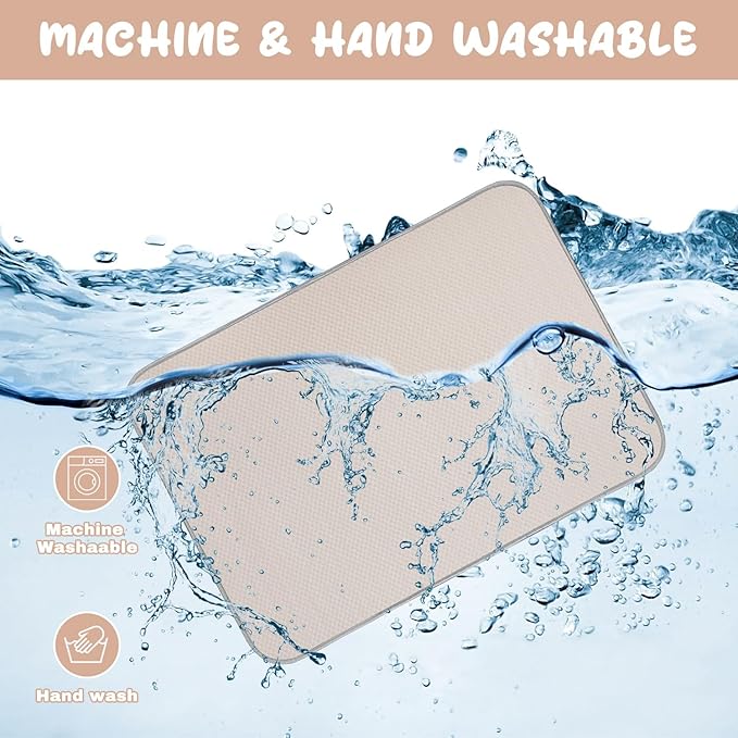 Summer Dog Cooling Mat Washable Ice Silk Self Cool Pad for Small Medium Large Dogs and Cats, Pet Sleeping Pad for Crate, Bed, Indoor & Outdoor Floor, Car Seats