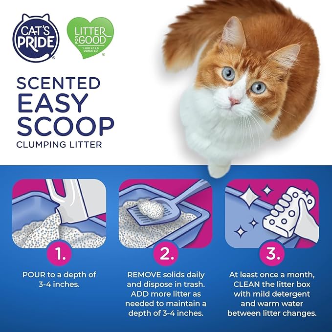 Cat's Pride Fresh and Clean Scent Cat Litter 10 lb.