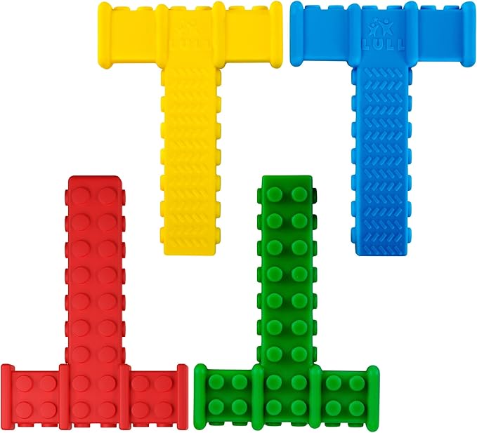 Chewy Sensory Toys for Kids with Autism Sensory Product for Adults Teens Toddlers, ADHD Tools for Kids, ADHD Toys for Autistic Children, Oral Motor Tool Tube, Mouth Toys, Chew Stick (4 Pack)