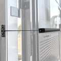JERBOR RV Screen Door Closer with Adjustable Tension, Aluminum Camper Automatic Closing Device, Fit for Most Camper Latches & Travel Trailer Handles