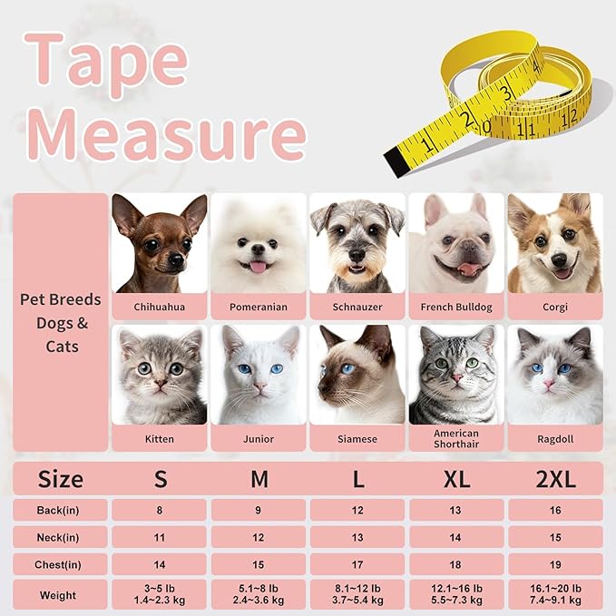 Waffle Knit Cat & Dog T Shirt for Small Dogs, Stretchable Puppy Shirt for Sphynx Cats & Small Breeds, Pet Clothes | Breathable Summer/Winter Apparel for Newborn(Pink Large)
