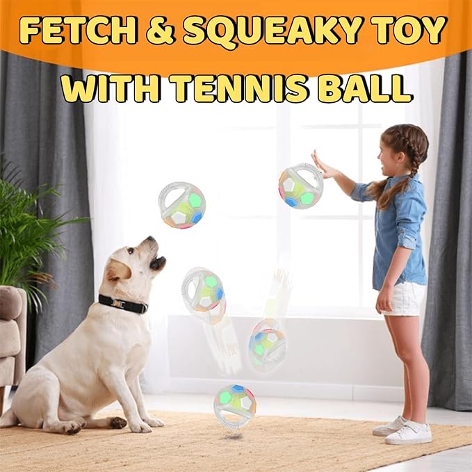 Tough Durable Ball Toy for Aggressive Chewers Ball in Bottle Strong Rubber Football Dog Chew Fetch Toy for Medium Large Breeds