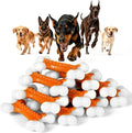 10-Pack Dog Toys for Aggressive Chewers Large Breed, Tough Bones, Nylon Puppy Teething Chew Toys Medium Dogs, Heavy Duty Peanut Butter Flavor Toys