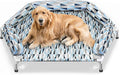 Orthopedic Dog Bed - Beds Bolster,Cooling Elevated Dog Beds with Metal Frame,Raised Dogs Bed,Easy to Assemble,Up to 130 lbs,X-Large (51" L x 32.3" W x 7.8" Th)