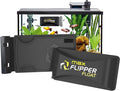 FLIPPER Max Magnetic Aquarium Cleaner – 2-in-1 Flip Scrubber and Scraper, Floating Design for Cleaning Hard-to-Reach Algae and Debris on Glass and Acrylic Tanks up to 3/4" (19mm)
