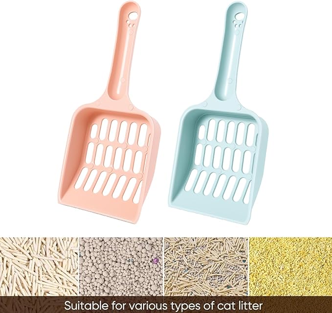 Cat Litter Scoop Litter Scooper Cat Scooper Deep Shovel Cat Litter Scoops Metal Cat Litter Scoop Sifting Shovel for Cat Litter Box