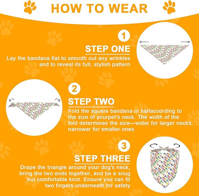 Dog First Birthday Party Decorations, Adjustable Dog Bandana Set with Hat, Numbers, Banner for Pet Party Supplies Festive Accessories Large Medium Small Pet Puppy Dogs, Color