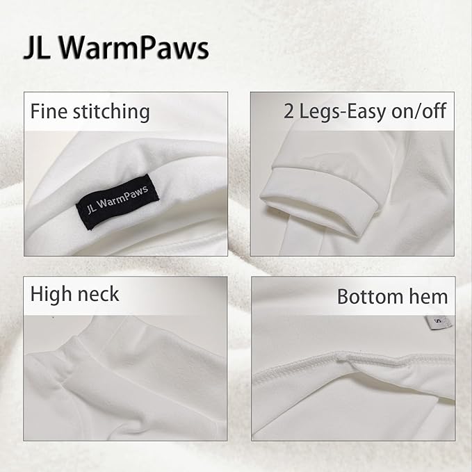 Fleece Sphynx Cat Clothes Soft Hairless Cat Clothes Pullover Cat Sweater for Chihuahua All Season Light and Warm Kitten Cloth for Cats Only Puppy Clothes Small Dog Sweater (White, X-Large)