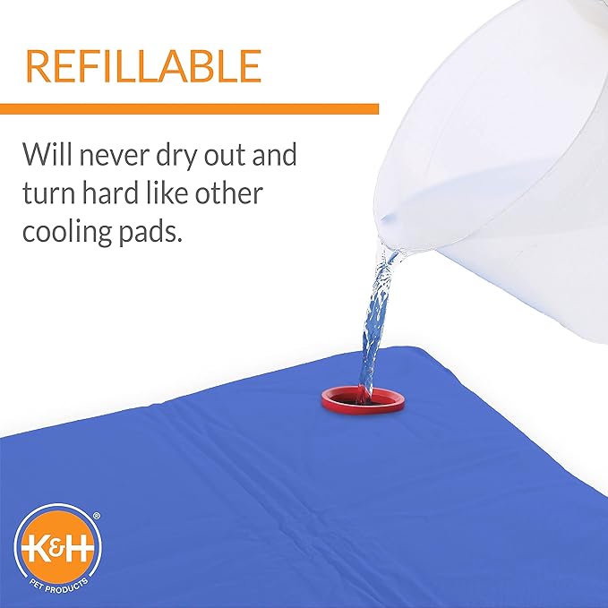 K&H Pet Products Coolin' Pet Pad Blue Small 11 X 15 Inches