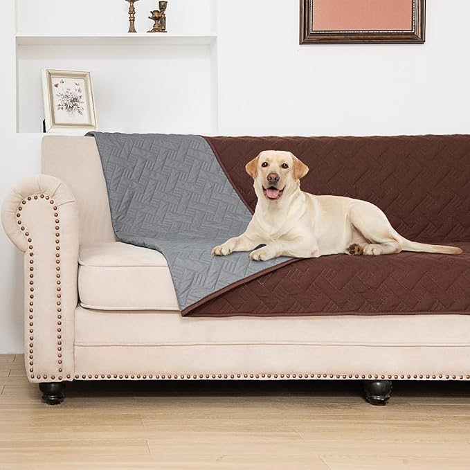BOCTOPUG Dog Bed Cover for Pets - Blankets Rug Pads for Couch Protection Waterproof Bed Covers Dog Blanket Furniture Protector Reusable Changing Pad
