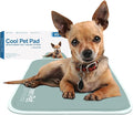 The Green Pet Shop Cool Pet Pad - Extra Small, Sage Grey - Self-Cooling, Pressure Activated Mat for Dogs & Cats from 0-8 lbs - Non-Toxic Gel, No Water Needed