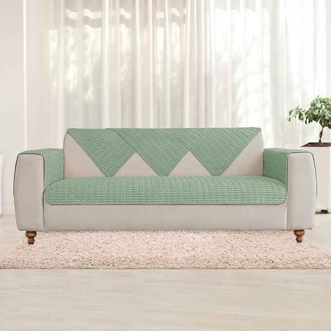 Muamar Dog Bed Cover Sofa Protector,Anti Slip Waterproof Sofa Covers for Living Room Couch Covers,Sofa Mat,Seat Cover,Dog Mat,Pet Pad for Furniture 1 Piece (30x70 inch, Sage Green)