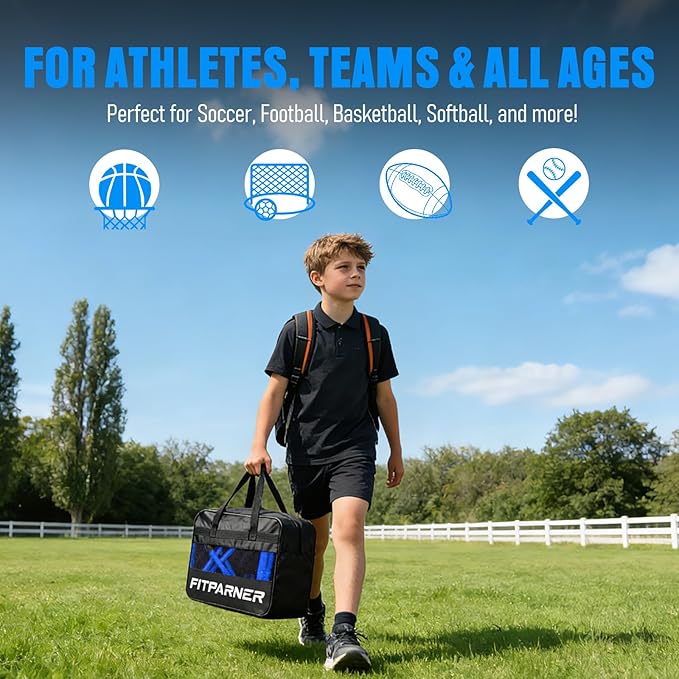 Agility Ladder, Soccer Football Training Equipment Set - 20ft Speed Ladder, 4 Hurdles,Parachute, 12 Cones & Jump Rope | Agility & Speed Training for Kids Youth Adults,Basketball & Football Accessories