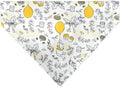 Disney Pet Bandana Winnie The Pooh Balloon Pose and Foliage Collage Slip On Collar Bandana Only
