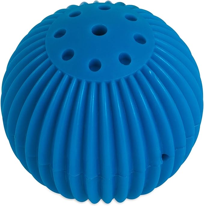 Pet Qwerks Talking Babble Ball - Interactive Chew Dog Toy - Small