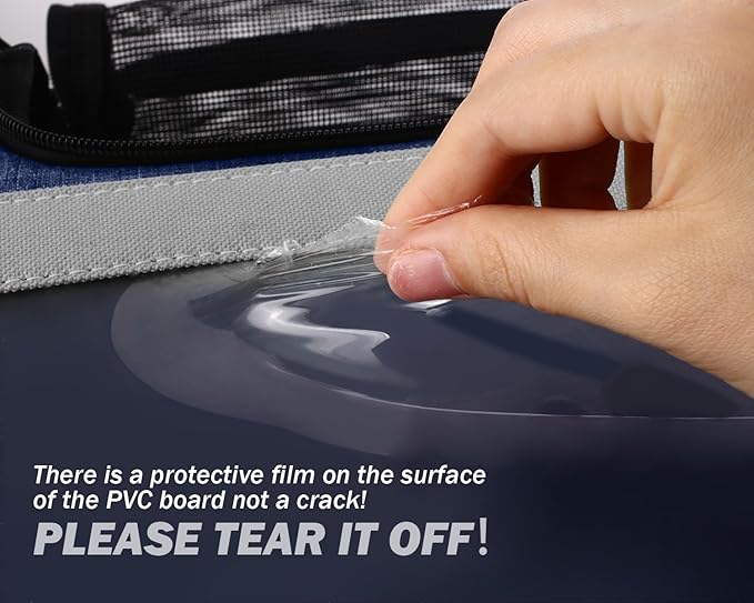 Pecute Pet Carrier Backpack, Cat Backpack Carrier, Expandable with Breathable Mesh for Small Dogs Cats Puppies, Dog Backpack Carrier for Hiking Travel Camping Outdoor, Hold Pets Up to 17 Lbs