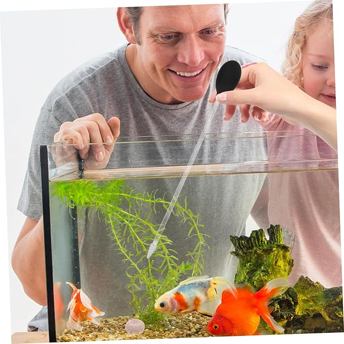 Fish Tank Coral Feeder Tool Water Changer for Aquariums and Lightweight Cleaning Device for Easy Removal of Fish Waste and Debris