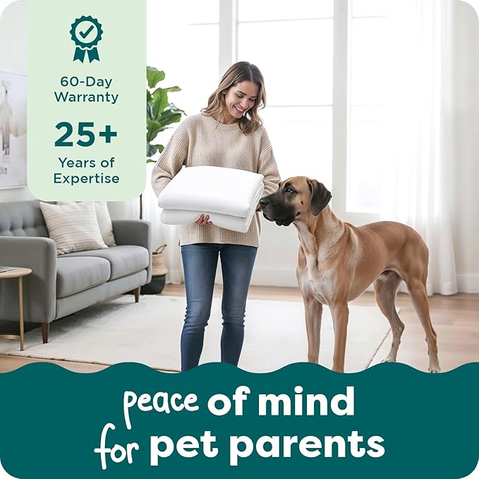Furhaven Dog Bed Liner Water-Resistant Foam Mattress Protector Cover - White, Jumbo Plus
