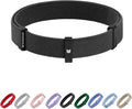Safety Cat Collar - U.S. IDA Gold Awarding Design, Elastic Quick Release, Non Breakaway - Lightweight for Kitten, Neck Fit 7.8'-15.7' for All Small Large Cat,M(Midnight Black)