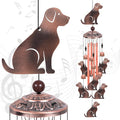 Outdoor Dog Wind Chimes, Gifts for Mom & Grandma & Family, Music Wind Catcher, Mobile Wind Bells, Memorial WindChimes, Blessing Windchime for Garden/Home/Balcony/Lawn/Yard/Indoor/Outside Decoration