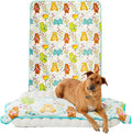 Franco Pet Care Bears XL Oversized Super Soft Cozy Waterproof Sherpa-Backed Blanket Throw for Large Dogs, Couch/Bed/Car, 60x80 (Officially Licensed Product)
