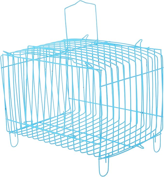 POPETPOP Travel Carrier for Birds, Iron Bird Travel Carrier Cage, Portable Birds Carrying Cage, Bird, for Parrots Conures Lovebird Cockatiel Parakeets