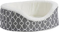 MidWest Homes for Pets Orthoperdic Egg-Crate Nesting Pet Bed w/ Teflon Fabric Protector, Small Gray