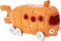 Penn-Plax Nickelodeon Spongebob Squarepants Resin Decoration - Bikini Bottom Bus - for Aquarium and Fish Tanks (SBR60) Orange