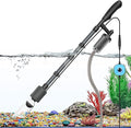 fishkeeper Electric Aquarium Vacuum Gravel Cleaner, 25W 6 in 1 Multifunction Fish Tank Cleaner Kit Gravel Vacuum for Fish Tank Adjustable Flow for Automatic Wash Sand & Water Changer