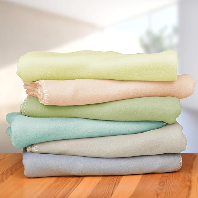 Fleece Throw Blankets Bulk Fleece Blankets Solid Wholesale Lightweight Warm Soft for Pet Bed Sofa Couch Office Wedding Gifts Travel Seasons Assorted #11 50x60 Inches Pack of 6