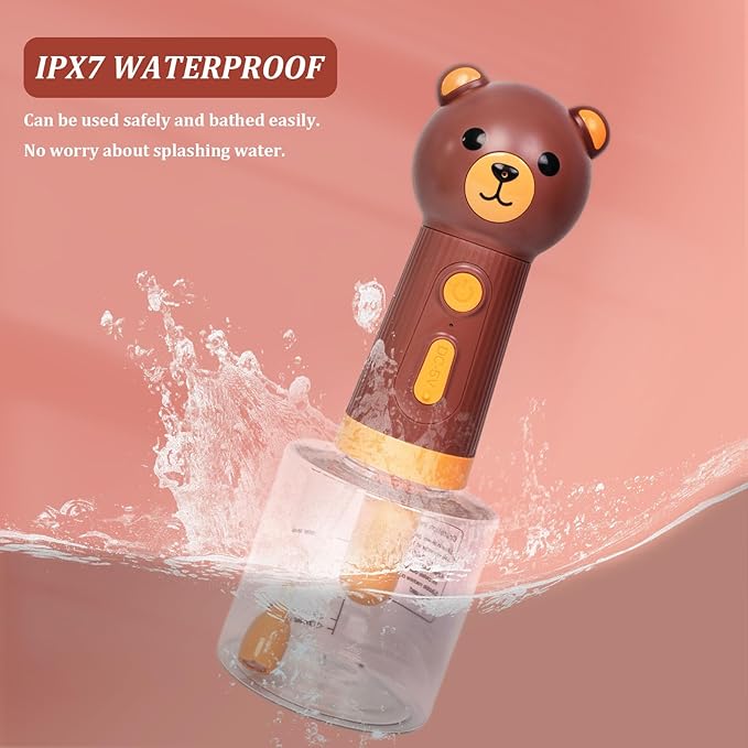 Katoggy Electric Foaming Shampoo Dispenser for Dog and Cat Bathing, Rechargeable Soap Dispenser for Pet Bathing, Bathroom, Kitchen Sink, Toilet Cleaning