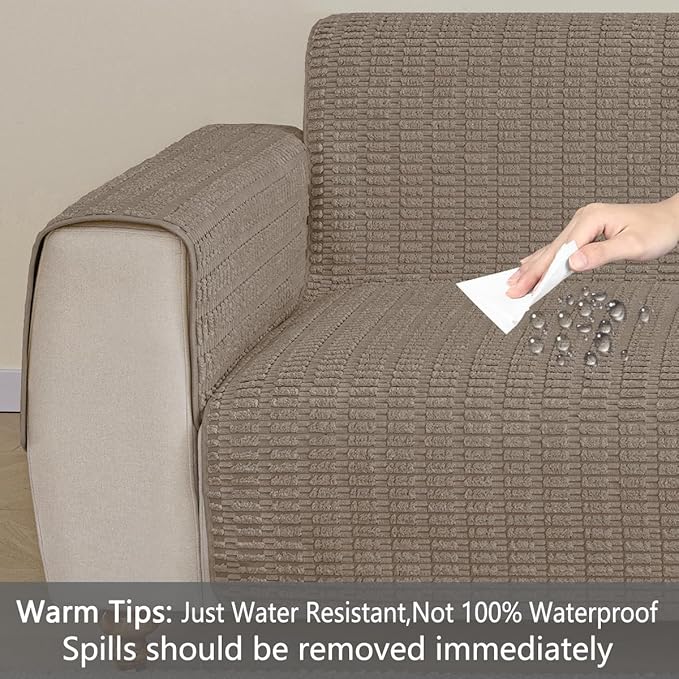 Muamar Dog Bed Cover Sofa Protector,Anti Slip Waterproof Sofa Covers for Living Room Couch Covers,Sofa Mat,Seat Cover,Dog Mat,Pet Pad for Furniture Bed Sofa Protector 1 Piece (60x82 inch, Brown)