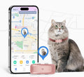 SEEWORLD Cat Tracker Mini GPS Pet Tracker for Dogs Cats Real-Time Location Tracker Virtual Fence 180 Days Location History 4G Dog Tracker for 6.5lbs+ Pets, Subscription Required